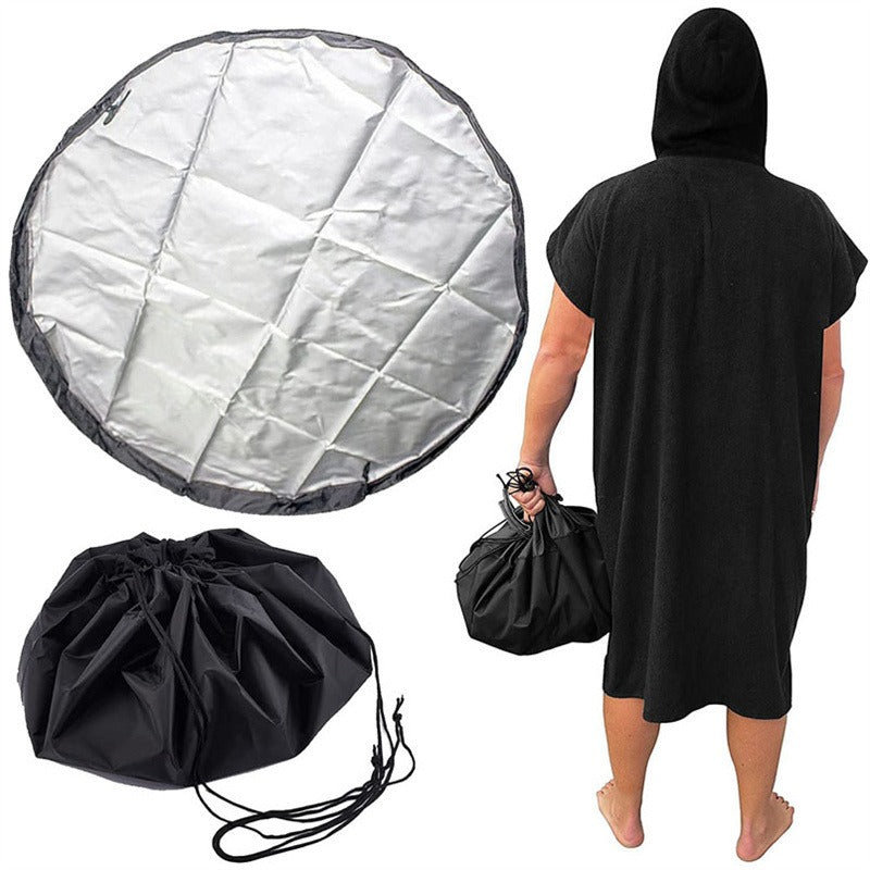 Sac de rangement pour maillot de bain de plage, sac de rangement pour combinaison de plongée, coussinet de remplacement pour combinaison de plongée, sac de rangement noir