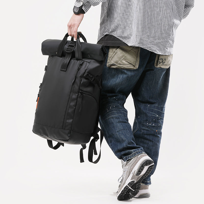 Sac à dos d'ordinateur professionnel, sac de voyage étanche de grande capacité