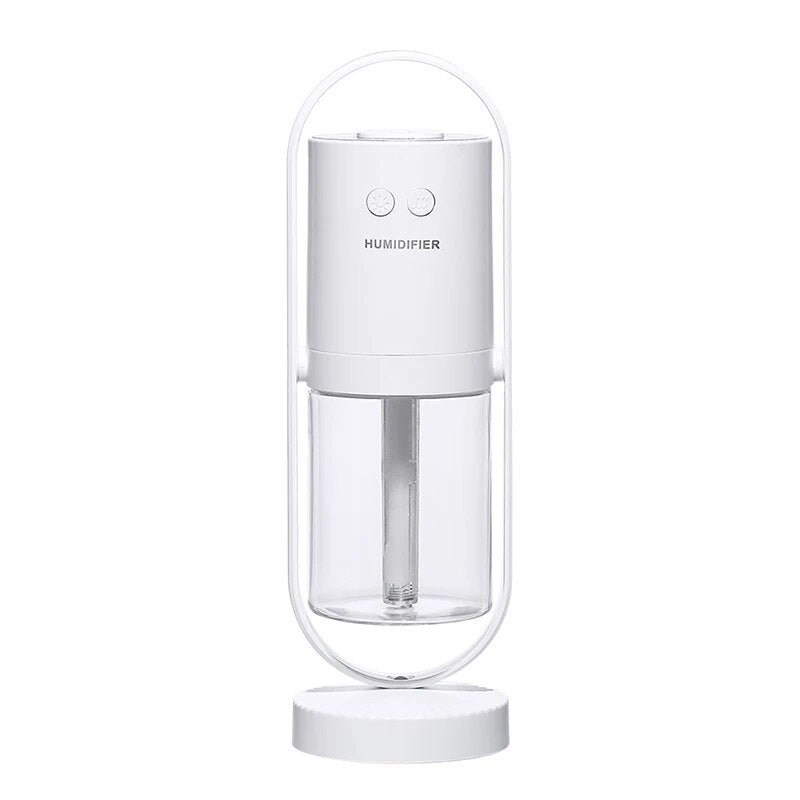 Mini veilleuse atomisante USB avec humidificateur et projection colorée pour chambre à coucher
