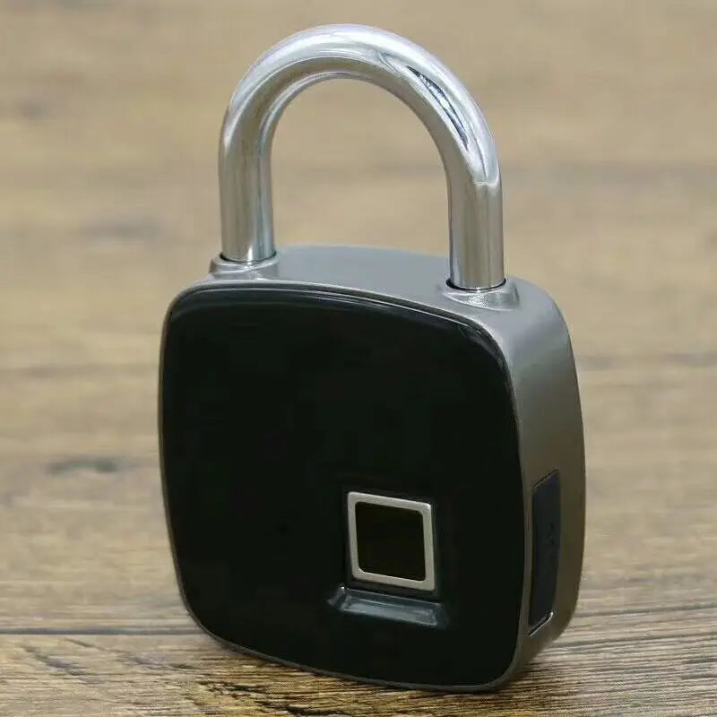 Cadenas classique étanche IP65, serrure électronique intelligente de sécurité à empreintes digitales pour sac à dos, armoire à bagages