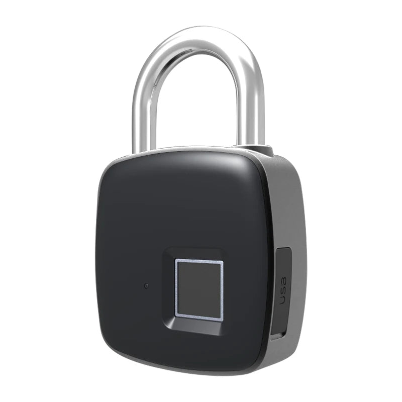 Cadenas classique étanche IP65, serrure électronique intelligente de sécurité à empreintes digitales pour sac à dos, armoire à bagages