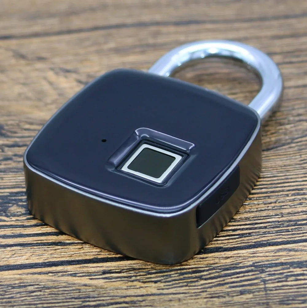 Cadenas classique étanche IP65, serrure électronique intelligente de sécurité à empreintes digitales pour sac à dos, armoire à bagages
