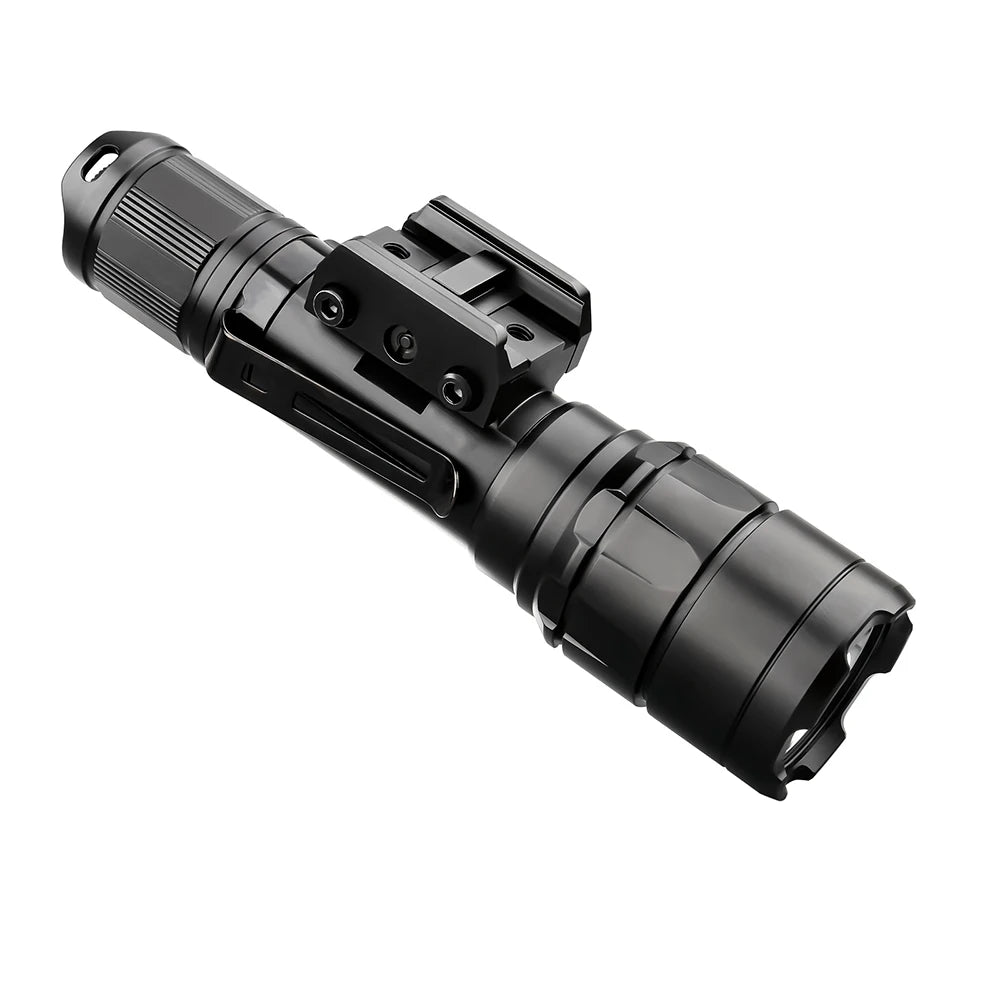 Lampe torche tactique militaire TrustFire R8, 1 700 lumens, portée de 350 mètres, autodéfense, batterie 18650, puissante lampe torche LED pour la chasse