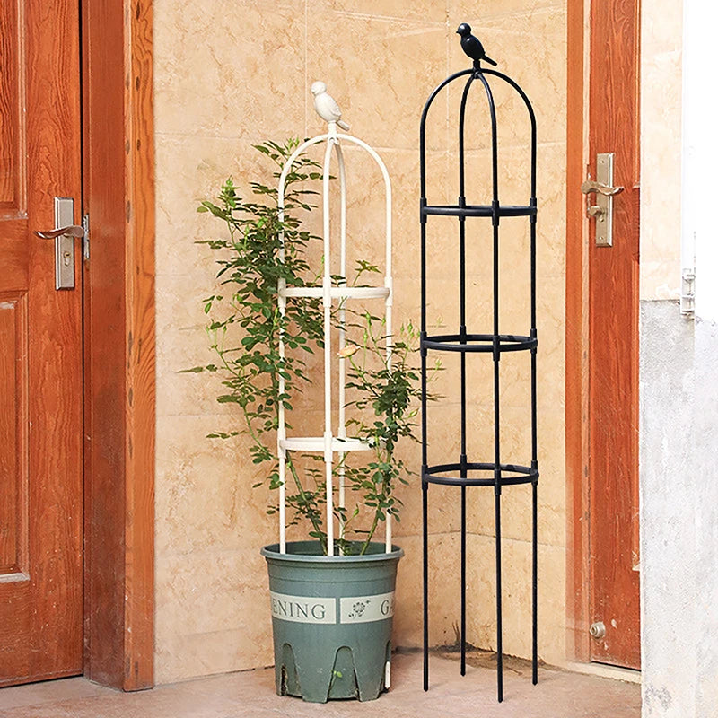 1 ensemble de treillis pour plantes grimpantes, cages de support de jardin pour fleurs, cadre de support pour plantes, treillis grimpant, support de pot de fleurs à faire soi-même