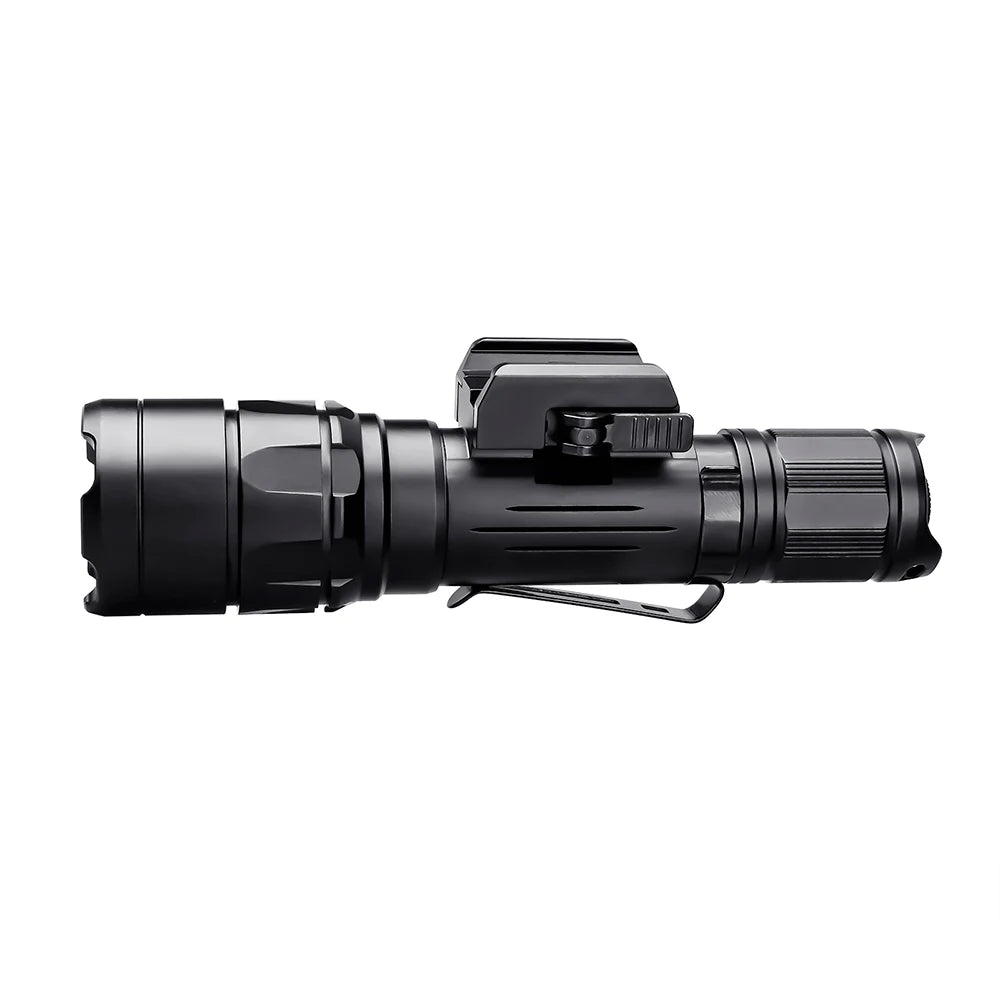 Lampe torche tactique militaire TrustFire R8, 1 700 lumens, portée de 350 mètres, autodéfense, batterie 18650, puissante lampe torche LED pour la chasse