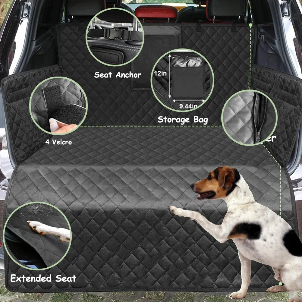 Housse de siège auto pour chien, imperméable, pour transport de voyage, hamac, protection pour siège arrière de voiture, tapis de transport de sécurité pour chiens