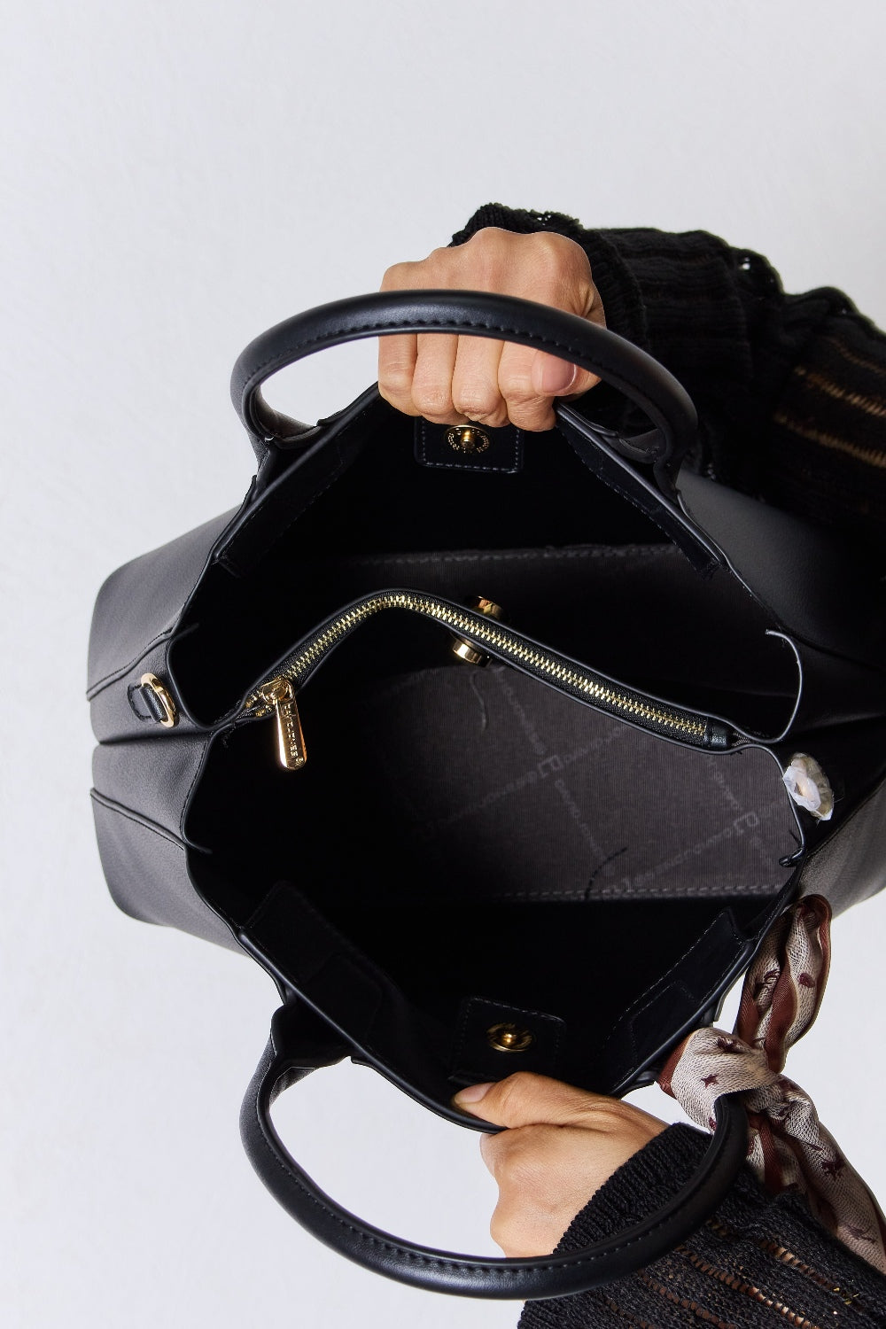 Sac à main en cuir PU David Jones