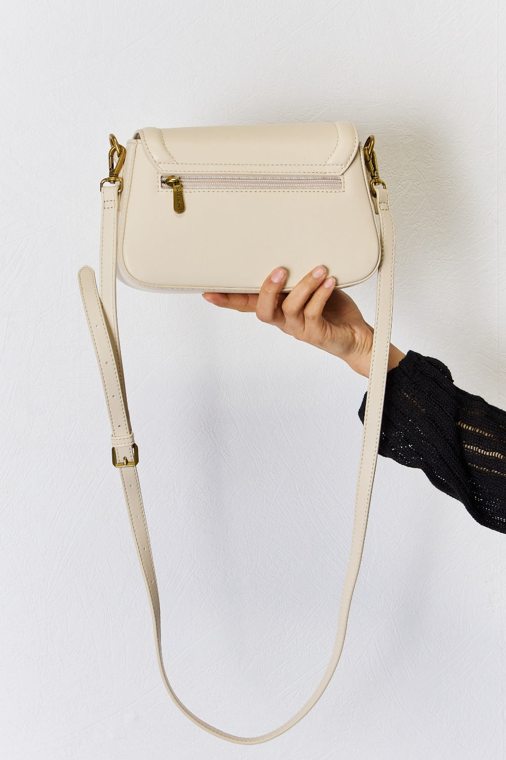 Sac bandoulière en cuir PU David Jones