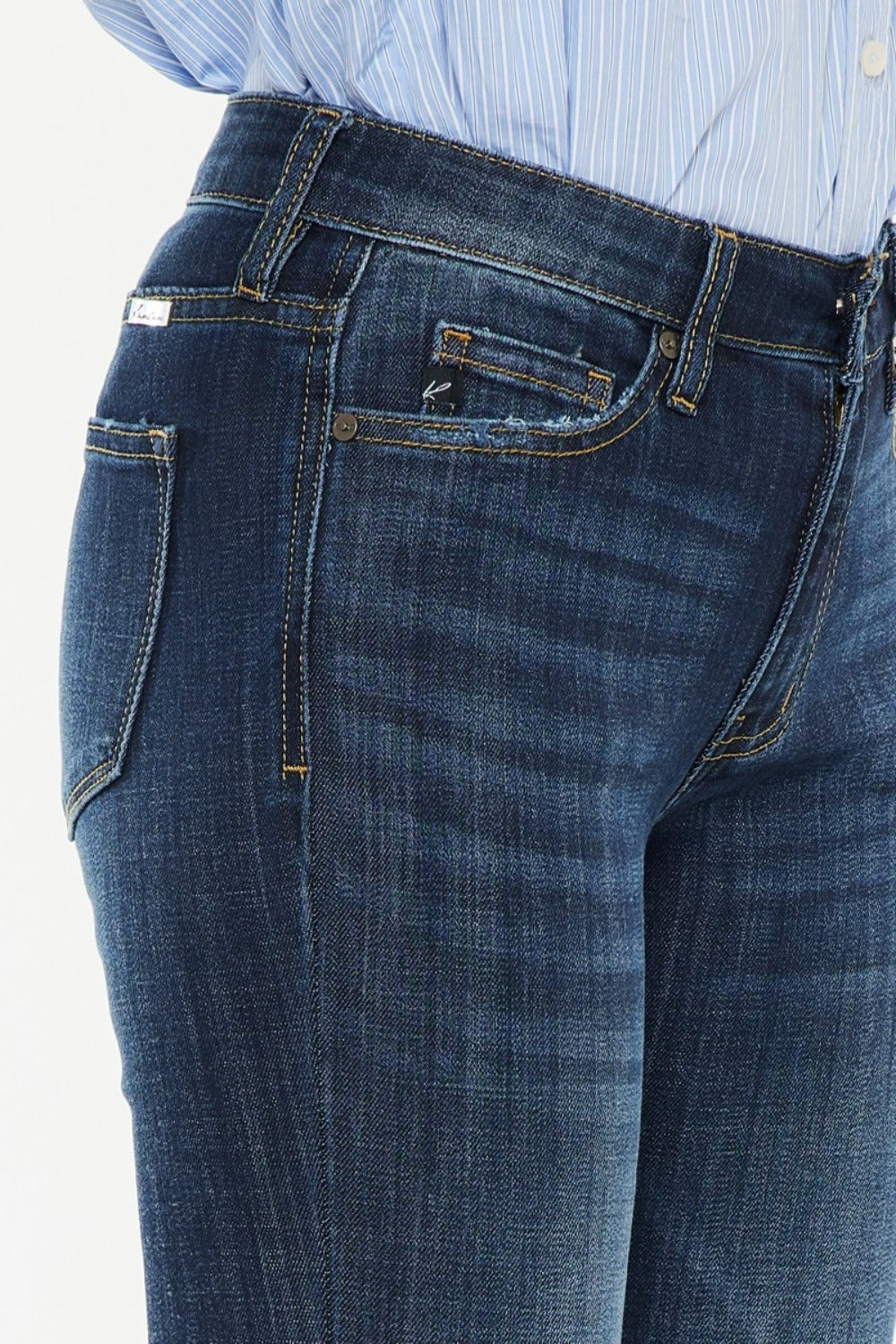 Jean évasé Kancan taille mi-haute