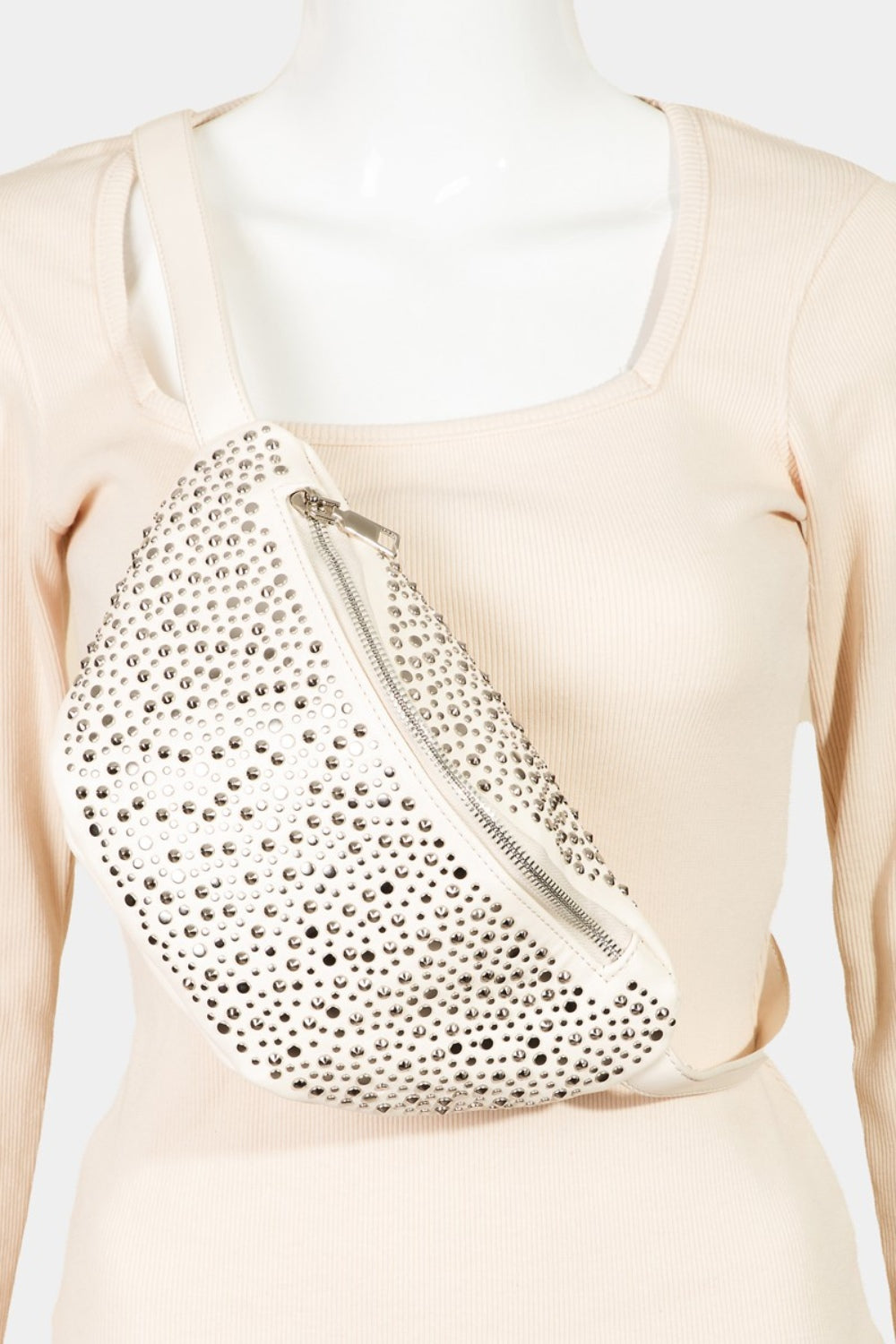 Sac bandoulière clouté Fame