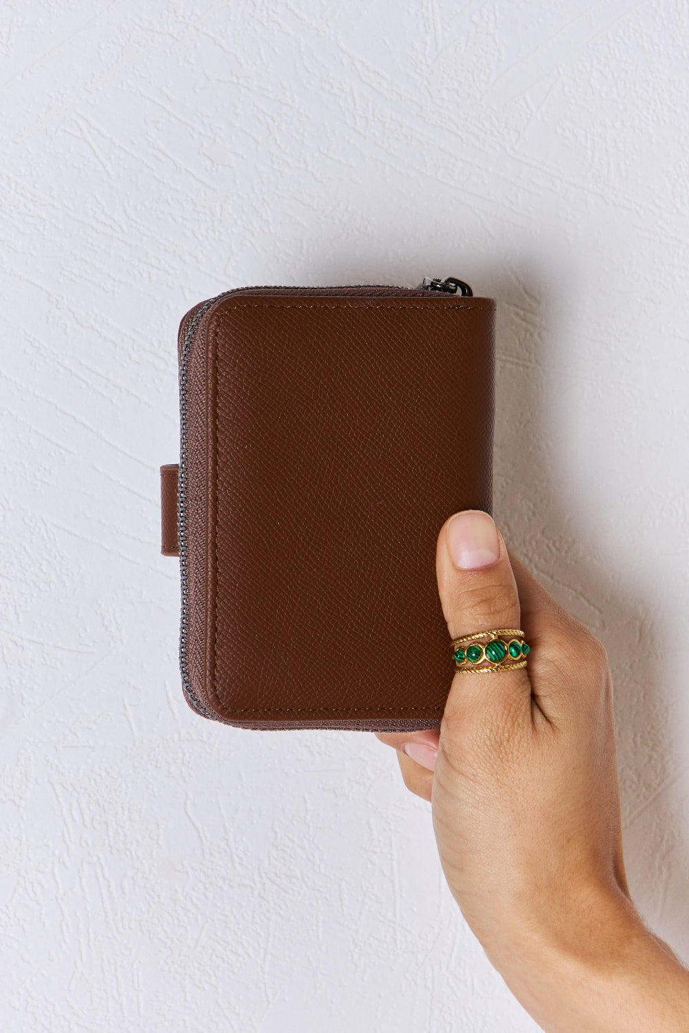 Mini portefeuille en cuir PU David Jones