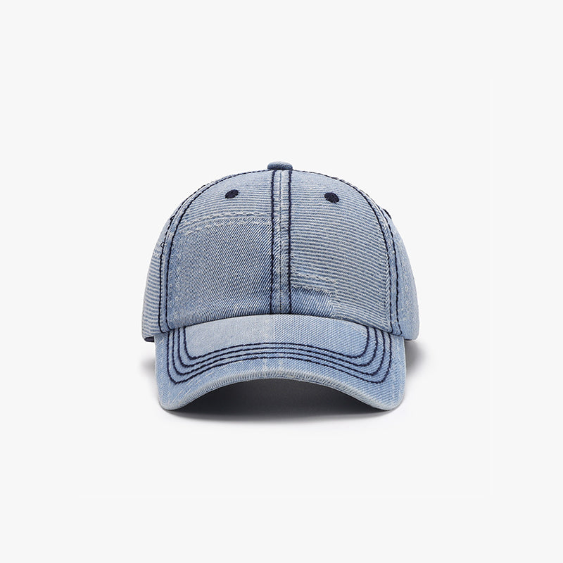 Casquette de baseball ajustable en coton