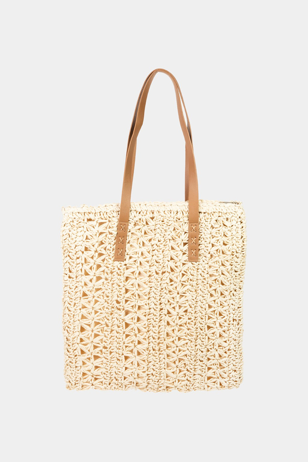 Sac fourre-tout en paille tressée Fame