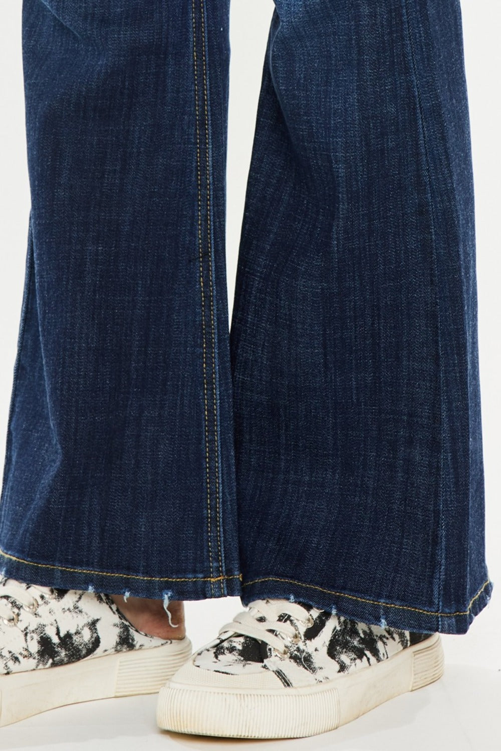 Jean évasé Kancan taille mi-haute
