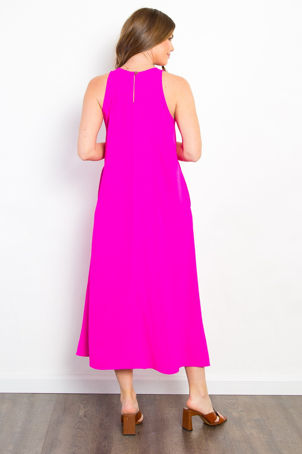 Robe débardeur mi-longue Be Stage avec poches