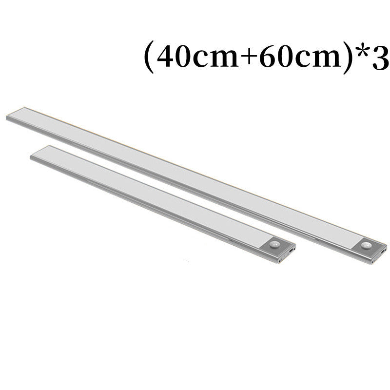 Lampe LED sous-meuble avec détecteur de mouvement, rechargeable par USB, veilleuse pour placard, cuisine, applique murale d'intérieur