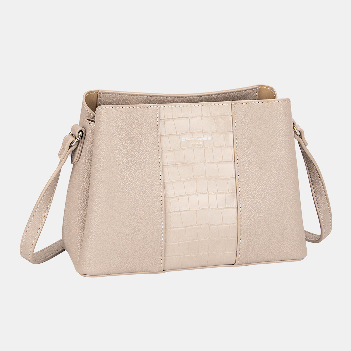 Sac bandoulière en cuir PU David Jones