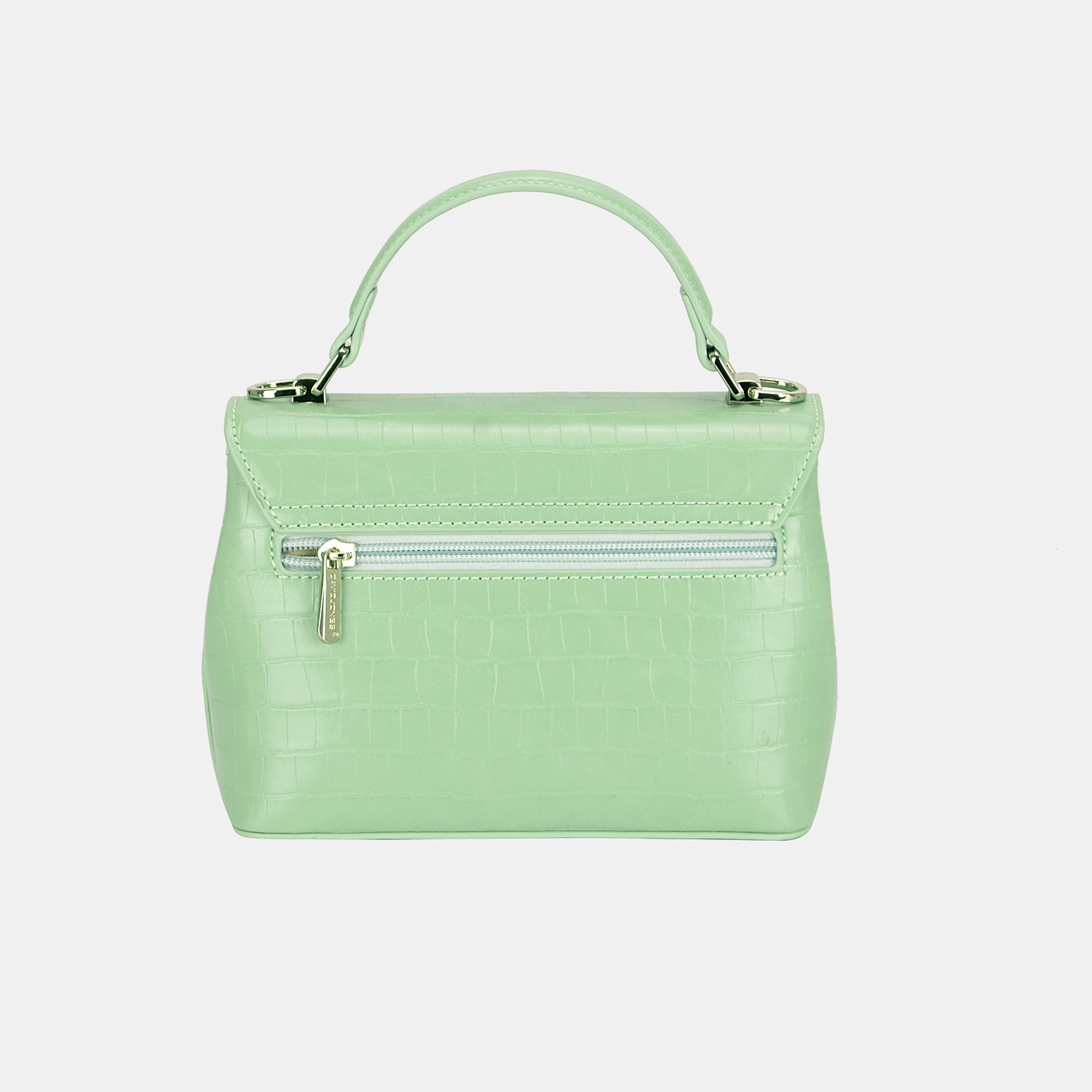 Sac à main en cuir PU texturé David Jones