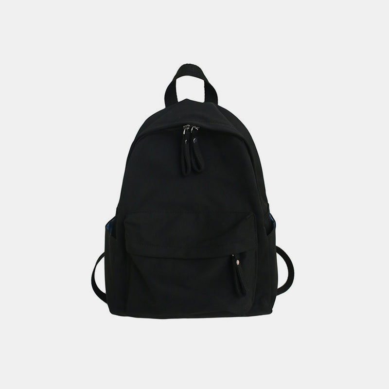 Sac à dos en coton zippé