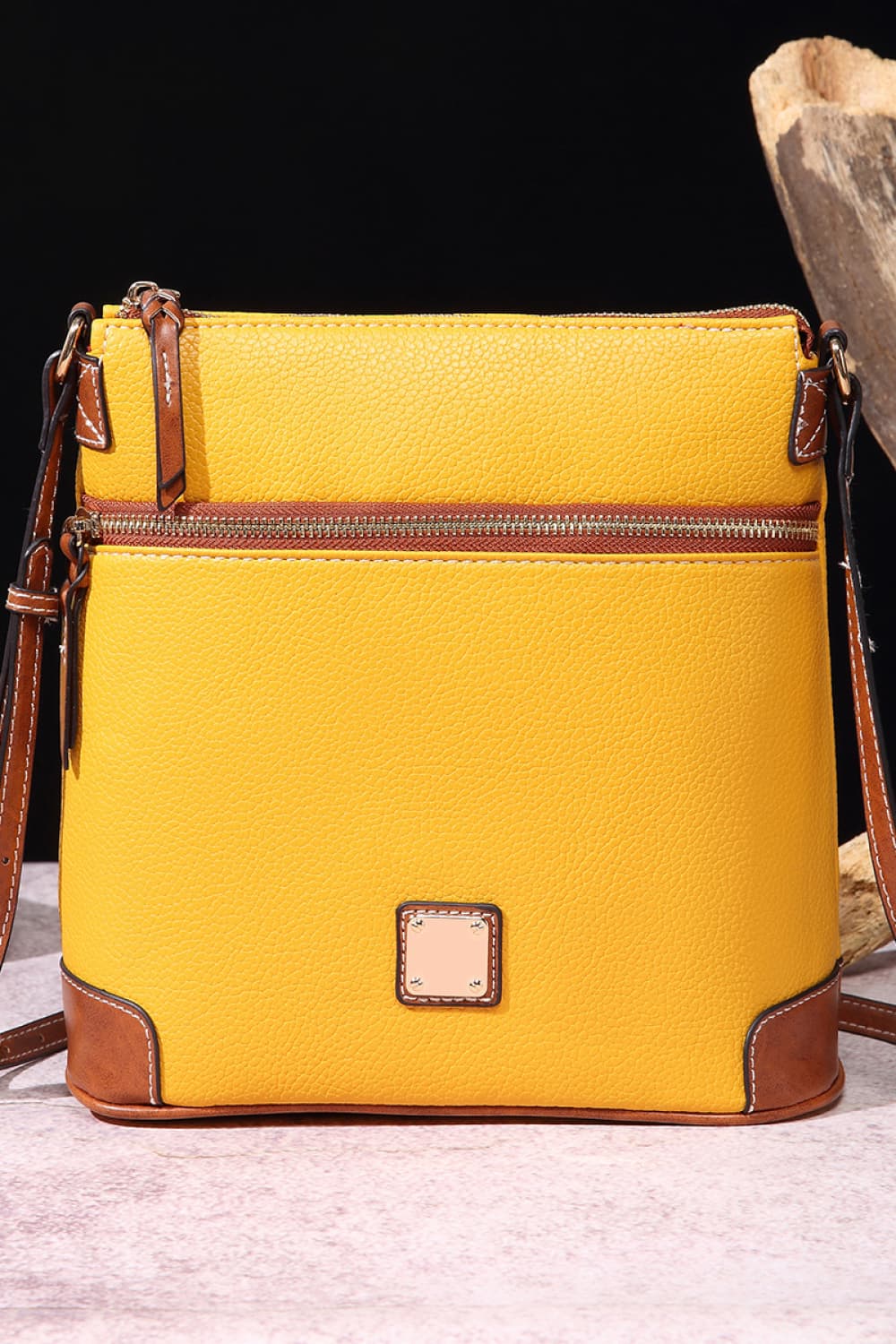 Sac à bandoulière en cuir PU