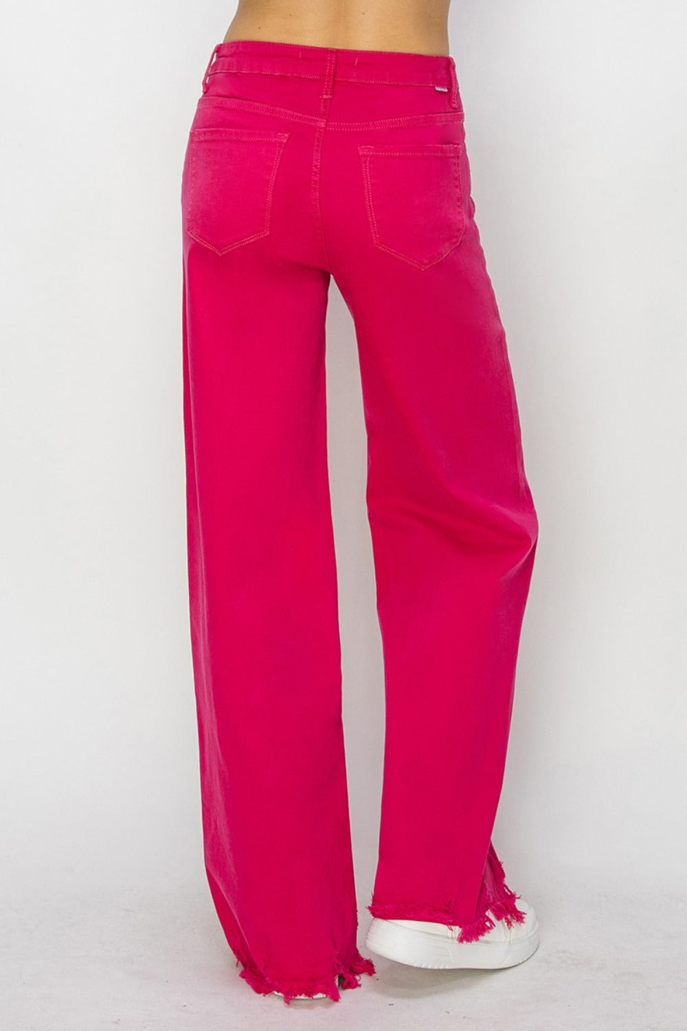 Jean large taille haute RISEN
