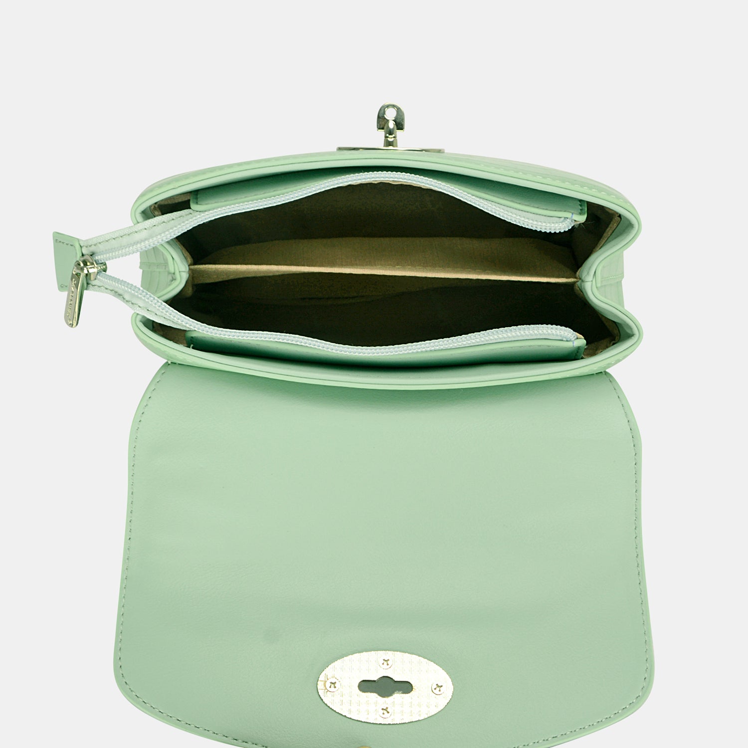 Sac à main en cuir PU texturé David Jones