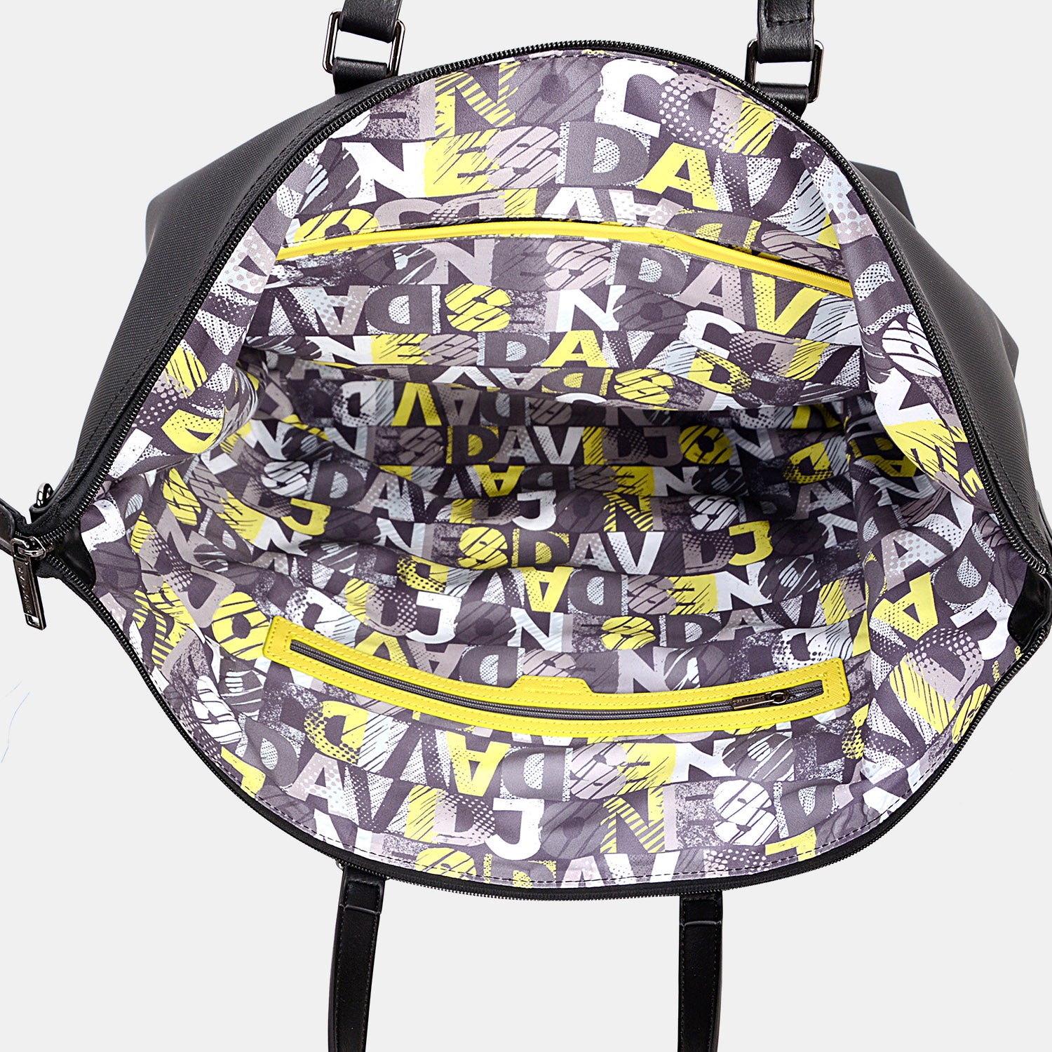 Grand sac fourre-tout en cuir PU David Jones