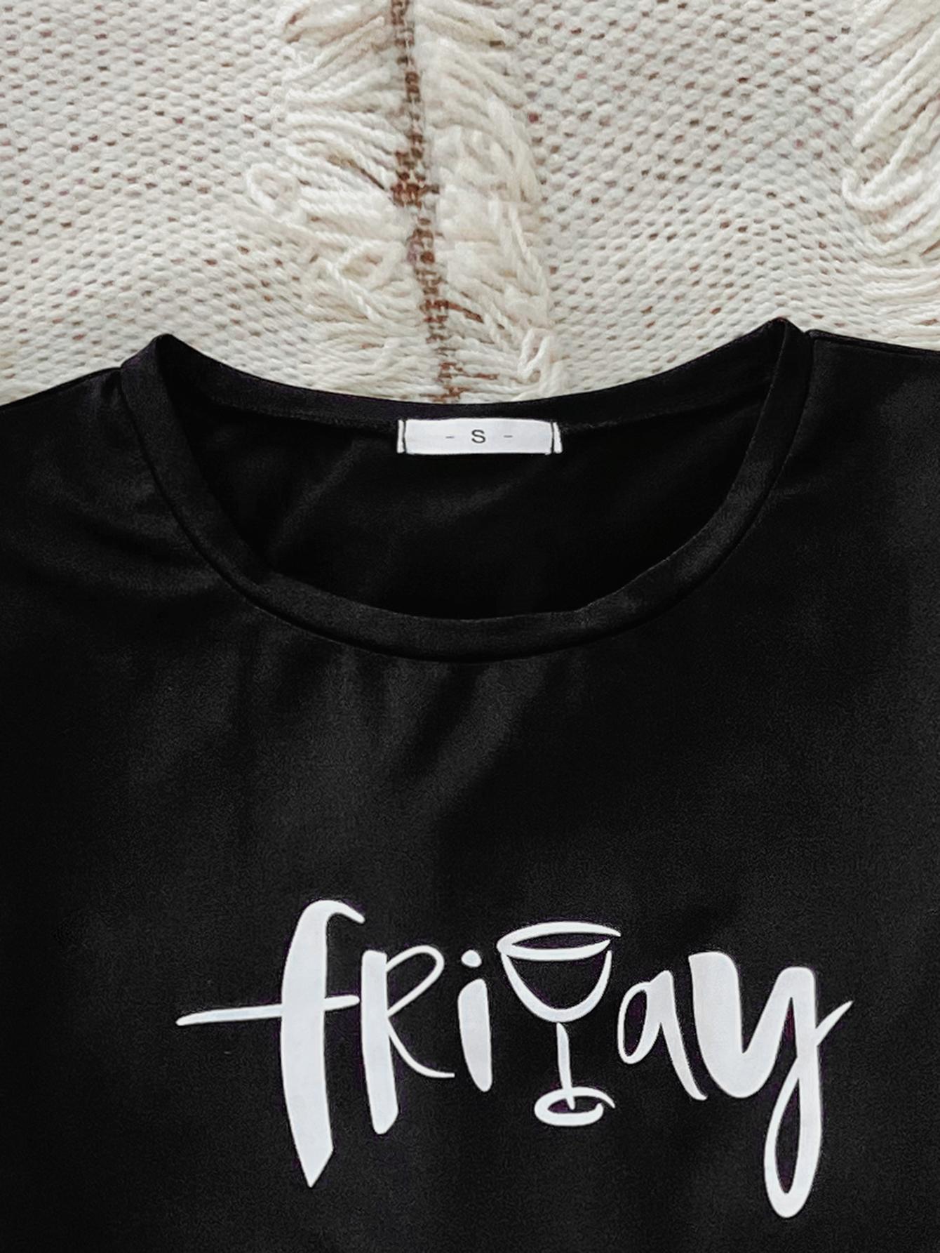 Ensemble de détente avec t-shirt graphique et short imprimé panda