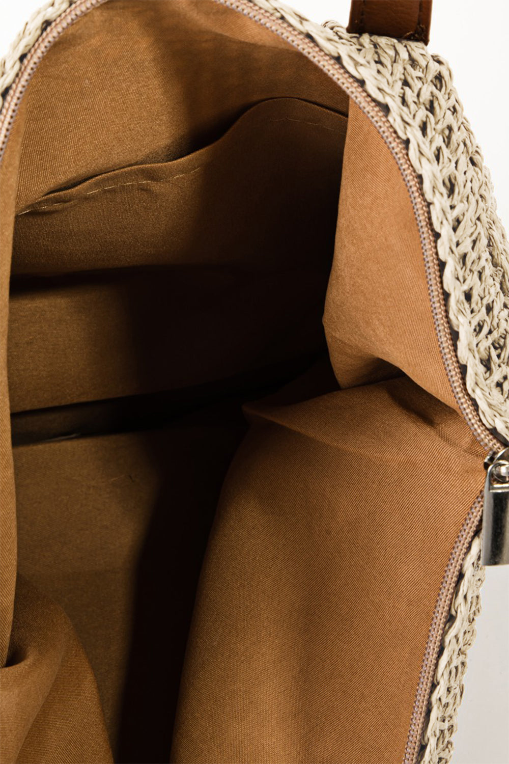 Sac fourre-tout à bandoulière en similicuir tressé Fame