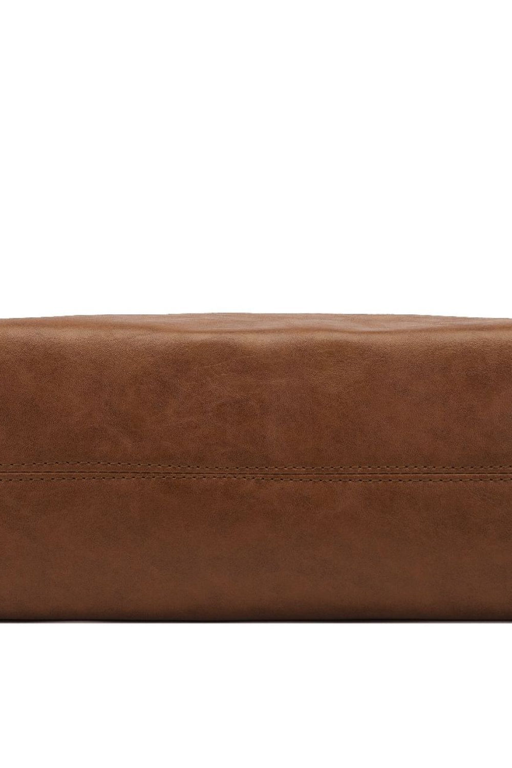 Grand sac à bandoulière en cuir PU