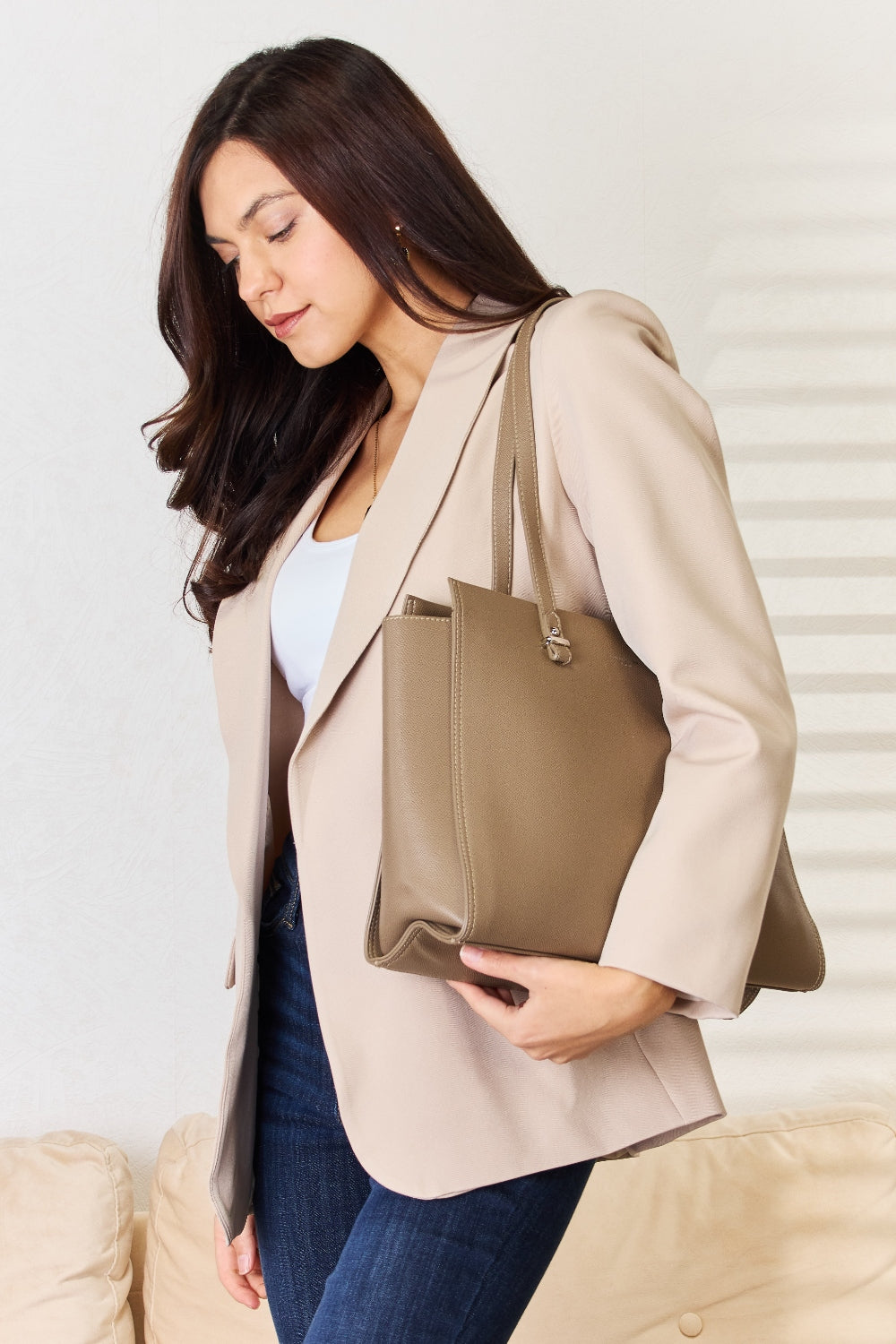 Sac fourre-tout de travail moyen David Jones