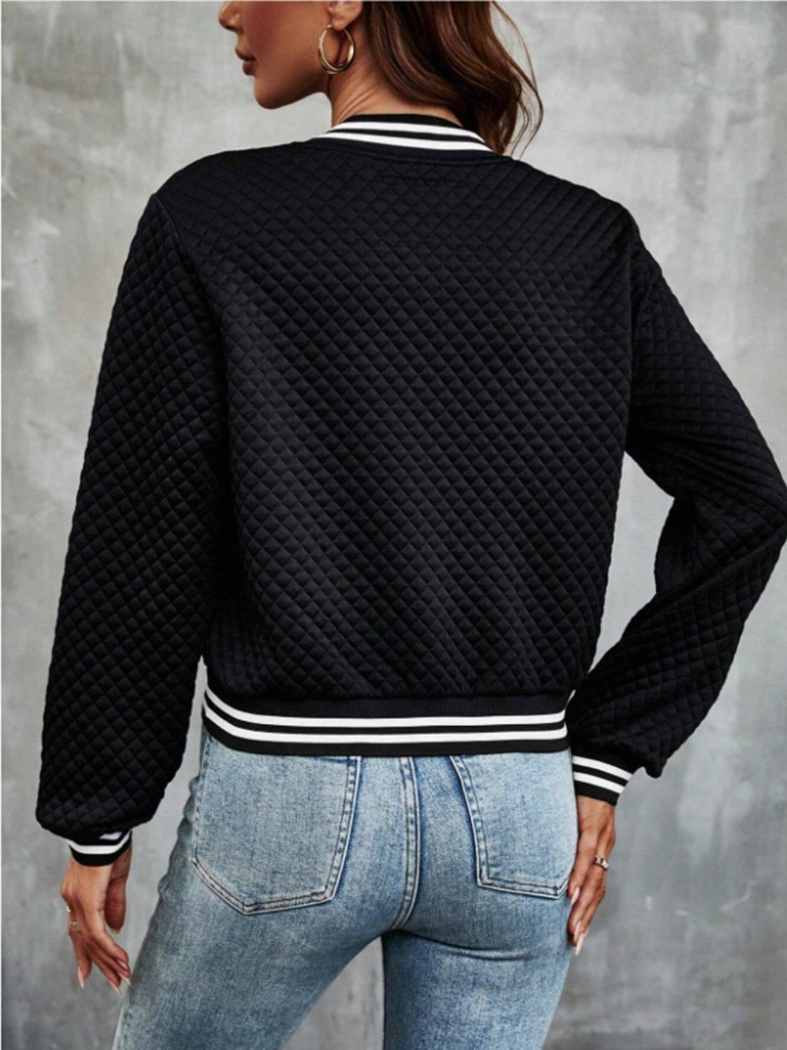 Veste zippée à manches longues
