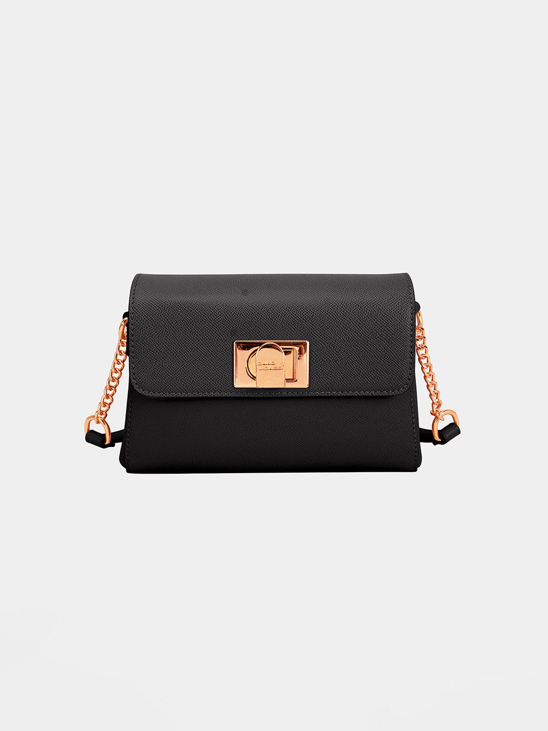 Sac bandoulière en cuir PU David Jones