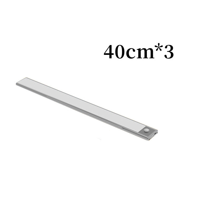 Lampe LED sous-meuble avec détecteur de mouvement, rechargeable par USB, veilleuse pour placard, cuisine, applique murale d'intérieur