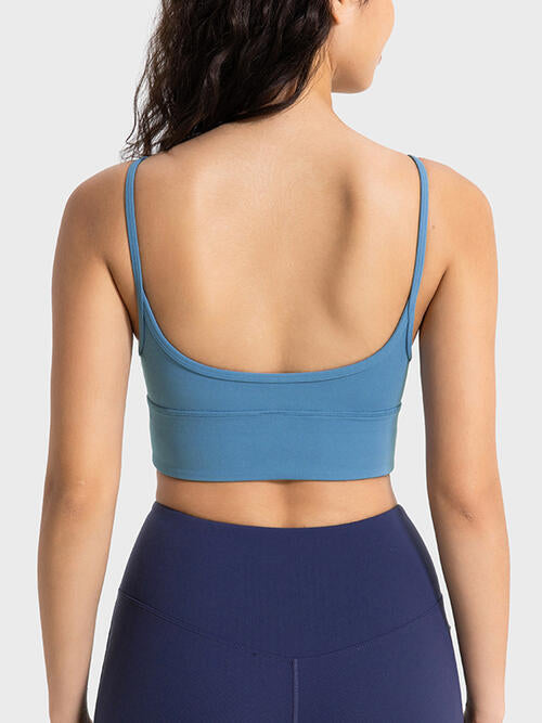 Soutien-gorge de sport à bretelles spaghetti