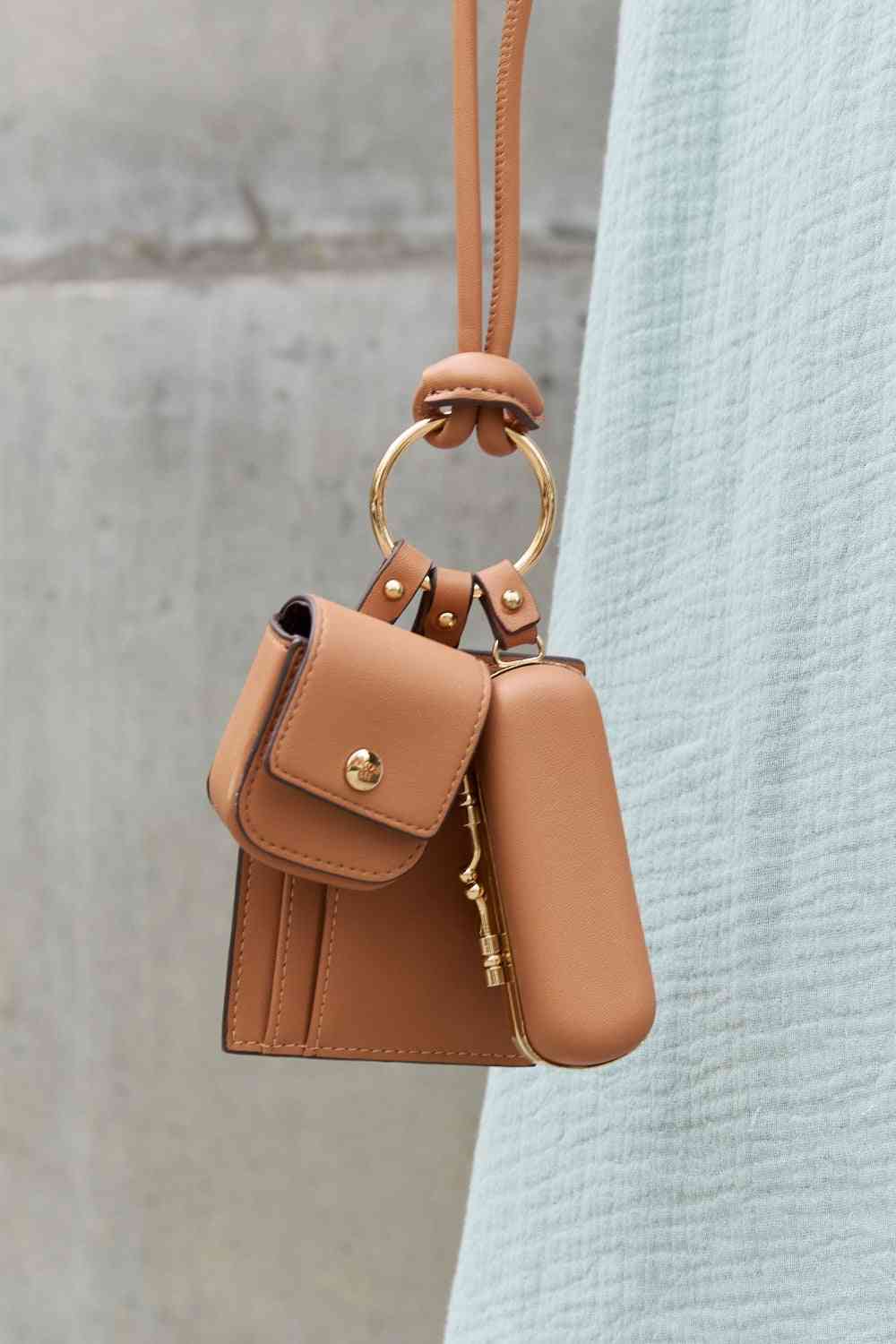 Ensemble de 3 cordons en cuir vegan Nicole Lee USA
