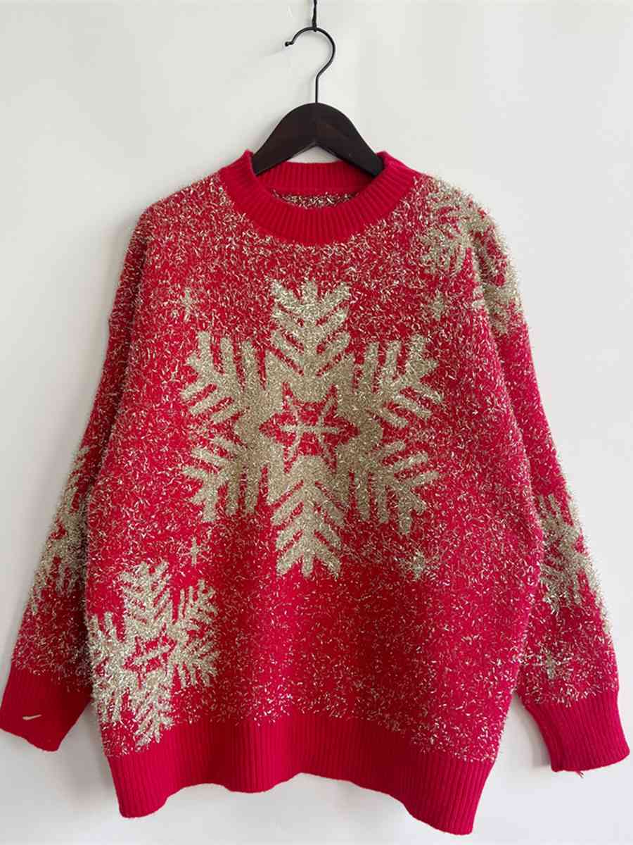 Pull col rond Élément de Noël