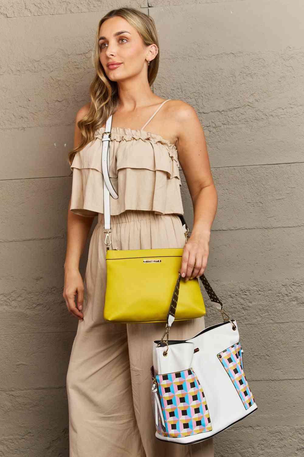 Ensemble de sacs à main Quihn de Nicole Lee USA, 3 pièces
