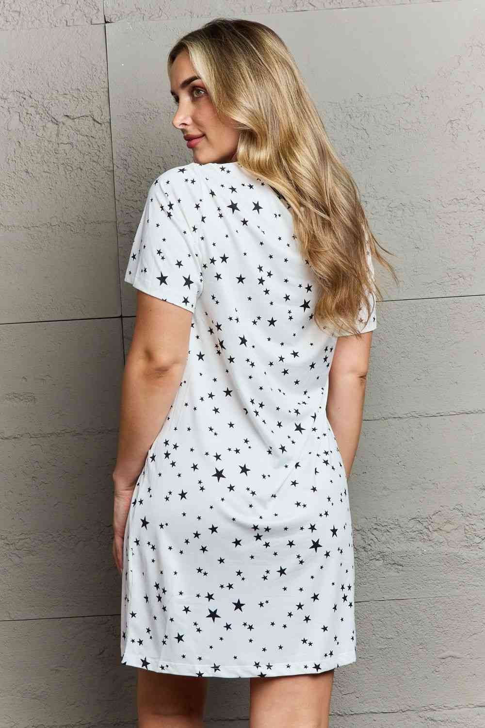 Robe de nuit boutonnée matelassée MOON NITE