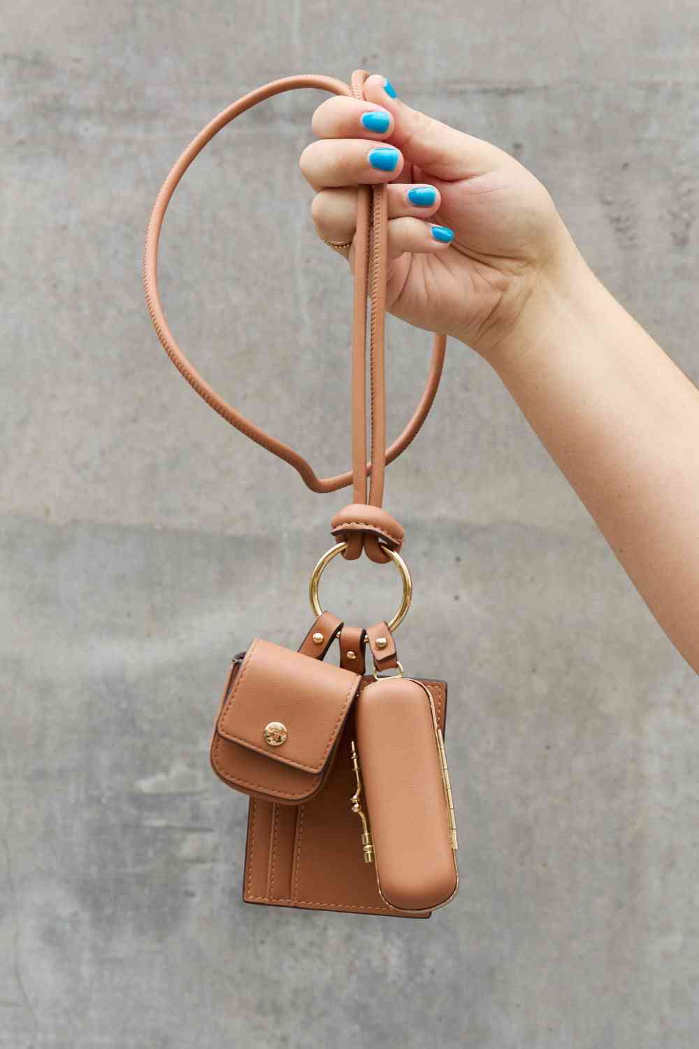 Ensemble de 3 cordons en cuir vegan Nicole Lee USA