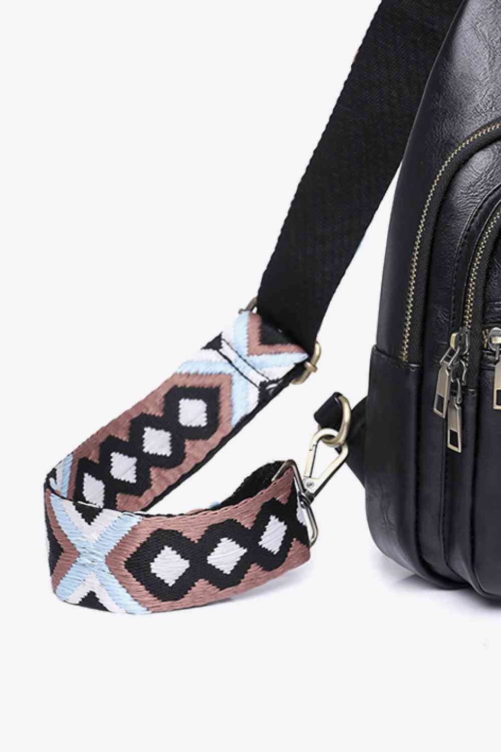 Sac bandoulière en cuir PU adoré It's Your Time