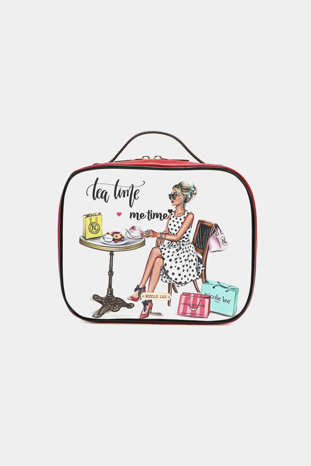 Sac à main imprimé Nicole Lee USA avec trois pochettes