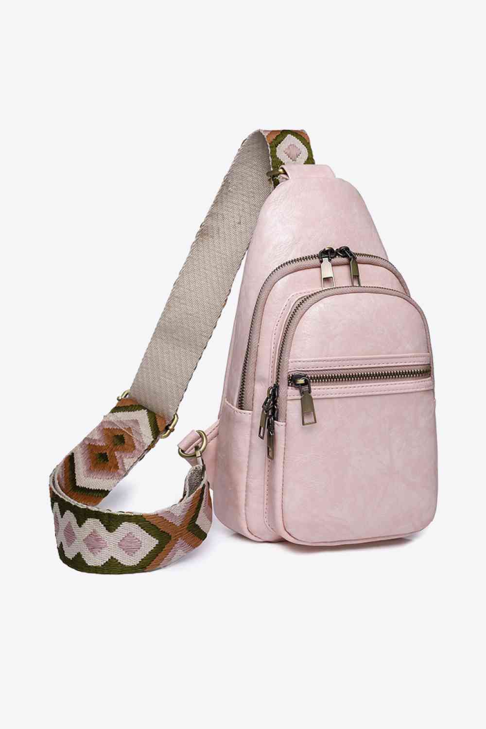 Sac bandoulière en cuir PU adoré It's Your Time