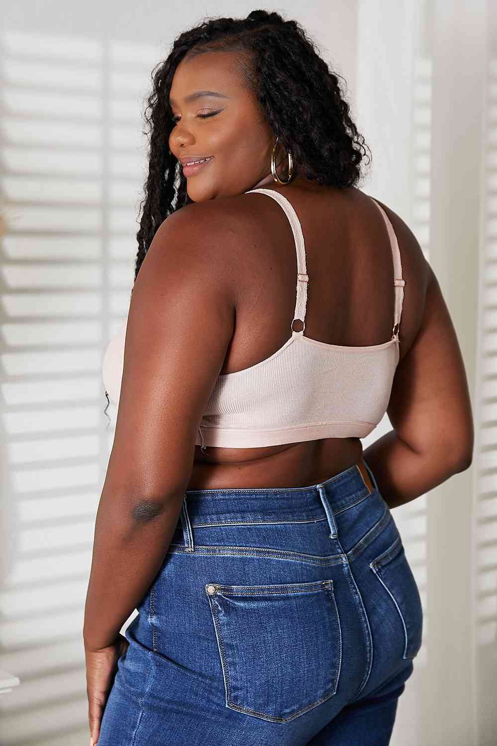 JadyK Aribian - Brassière avec bordure en dentelle