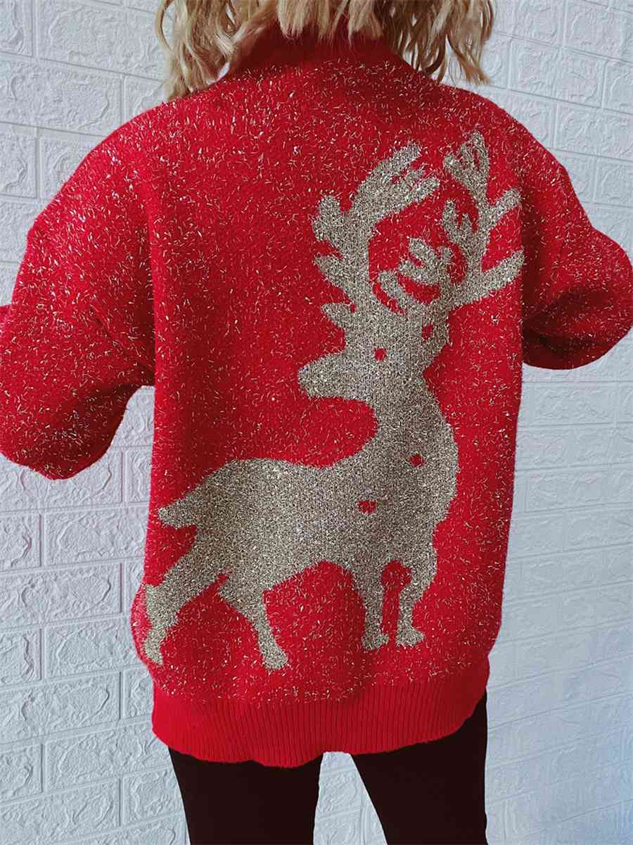 Pull col rond Élément de Noël