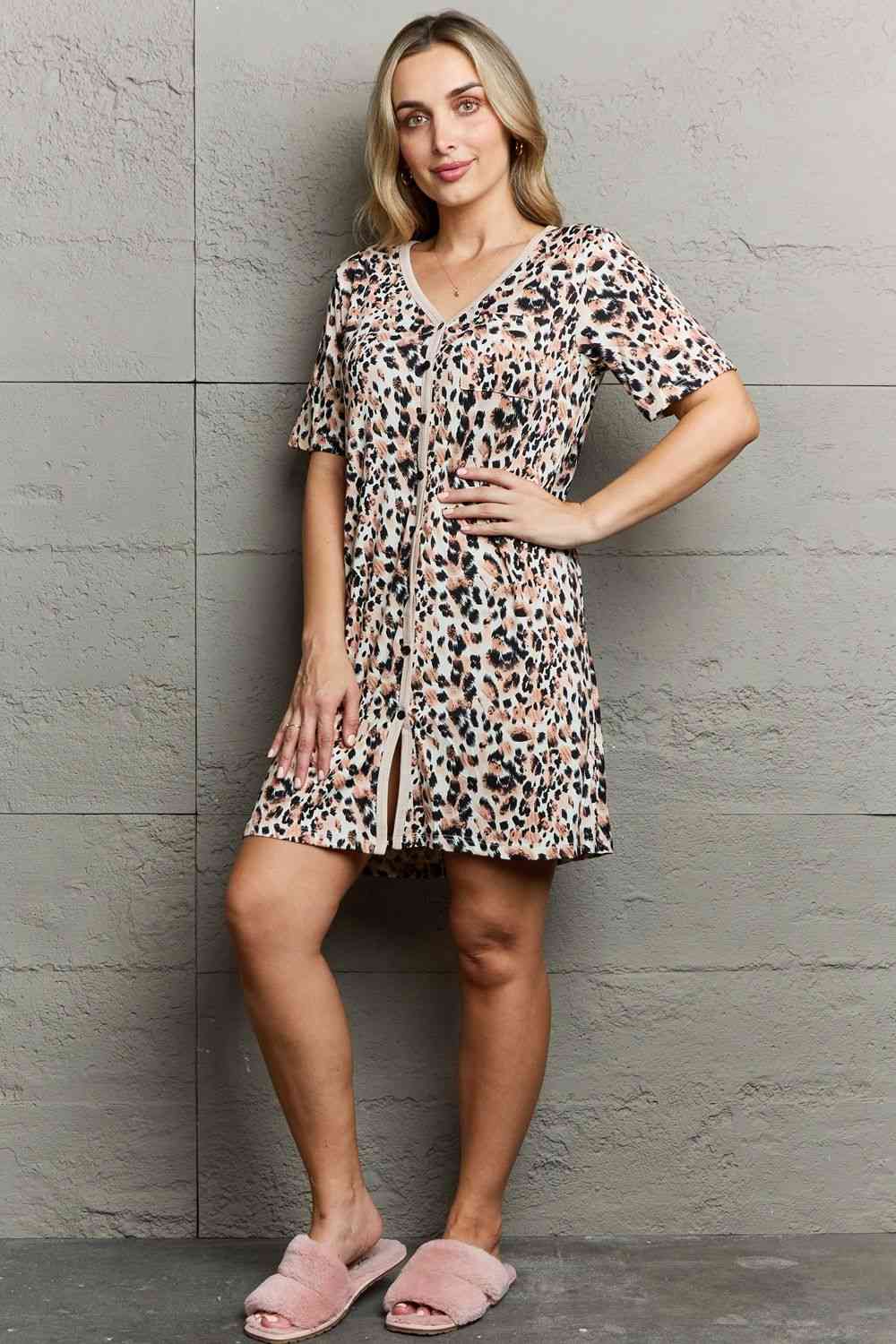 Robe de nuit boutonnée matelassée MOON NITE