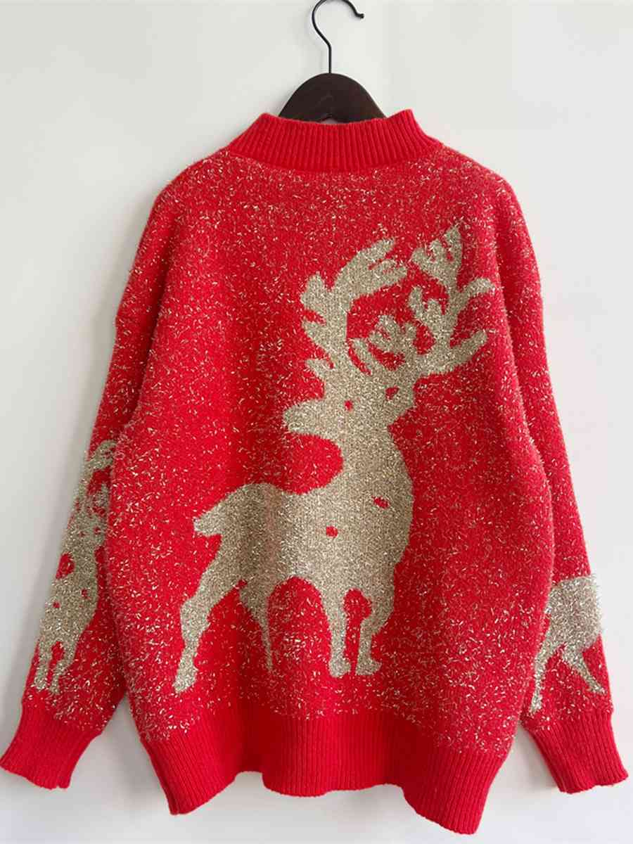 Pull col rond Élément de Noël