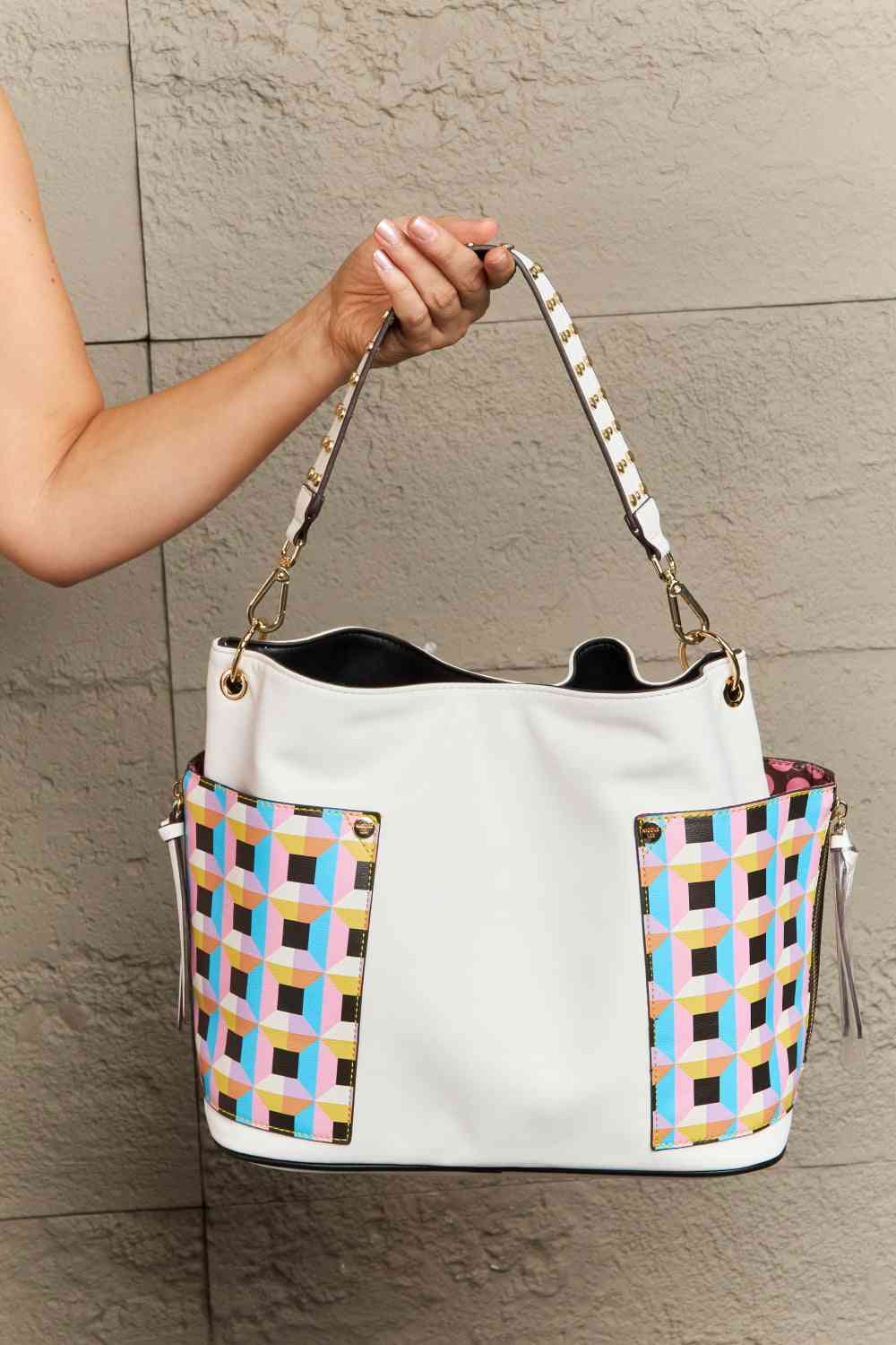 Ensemble de sacs à main Quihn de Nicole Lee USA, 3 pièces