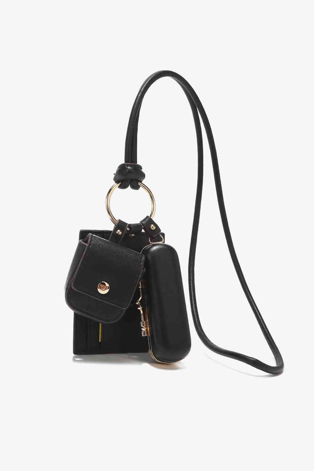 Ensemble de 3 cordons en cuir vegan Nicole Lee USA