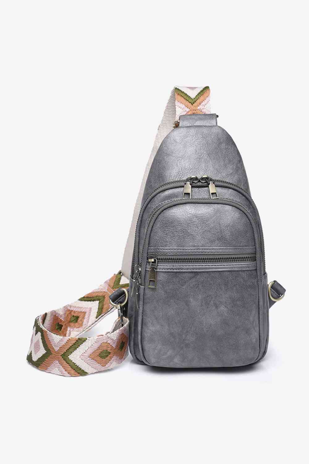 Sac bandoulière en cuir PU adoré It's Your Time